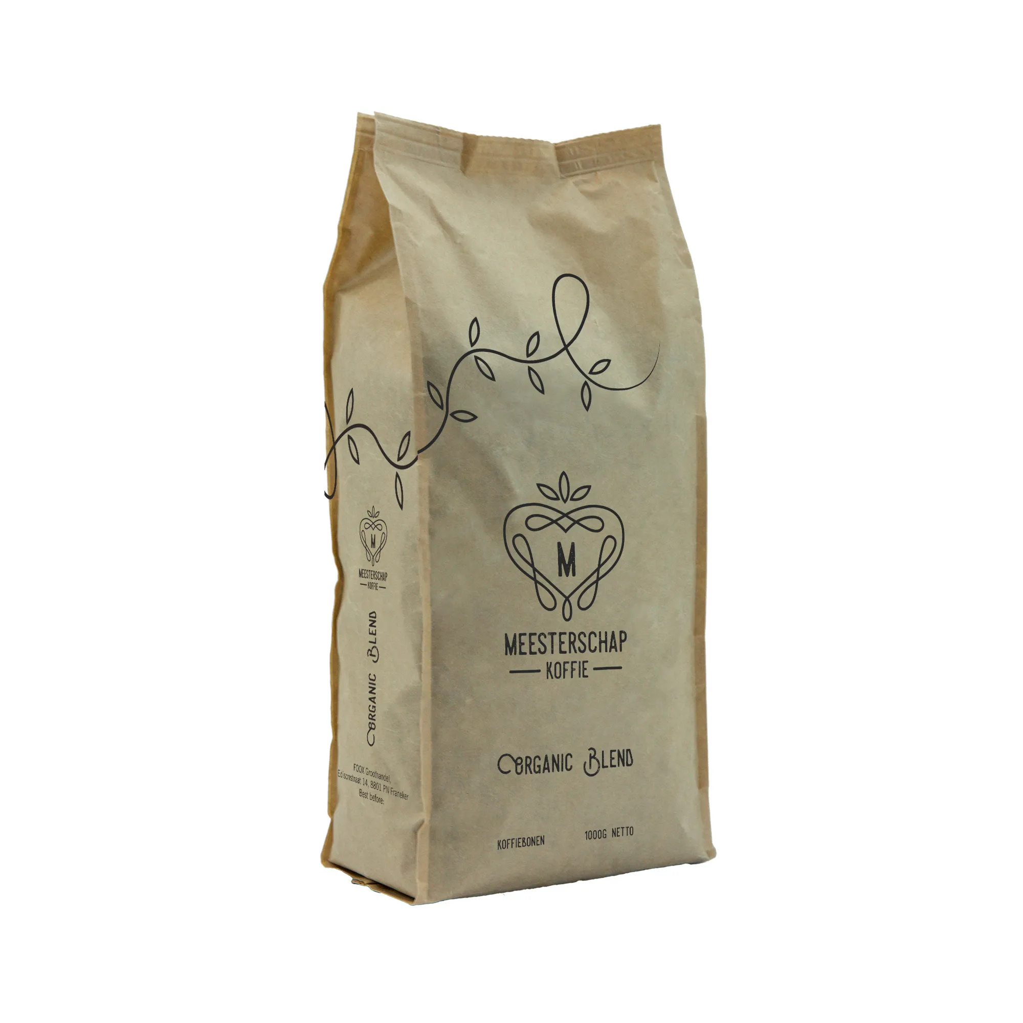 Meesterschap Koffiebonen Organic Blend (1kg)