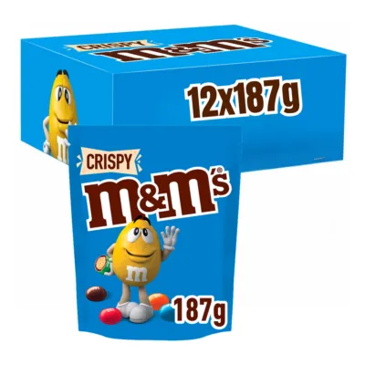 M&M's Crispy Zak (12x 187gr)