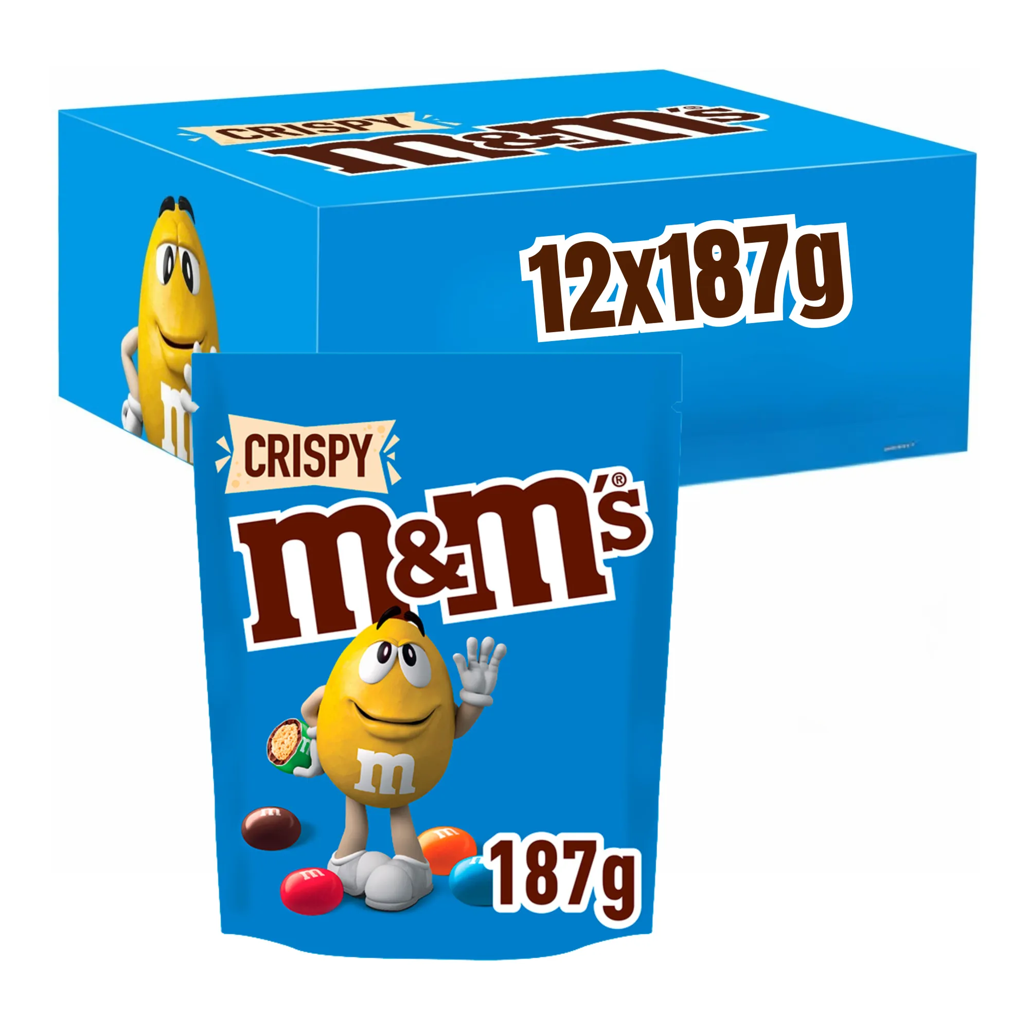 M&M's Crispy Zak (12x 187gr)