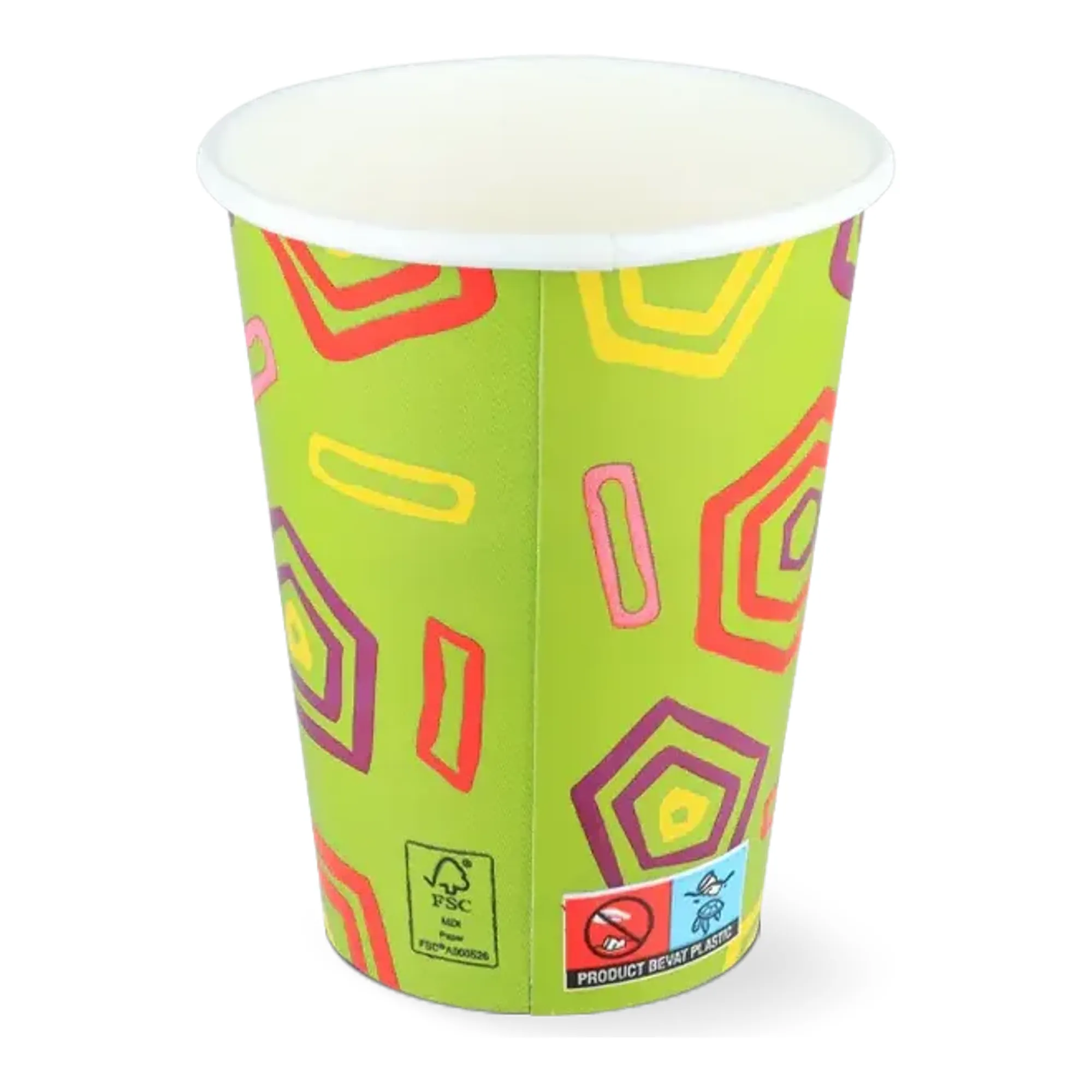 Milkshakebeker Karton 90mm (25x 360ml)