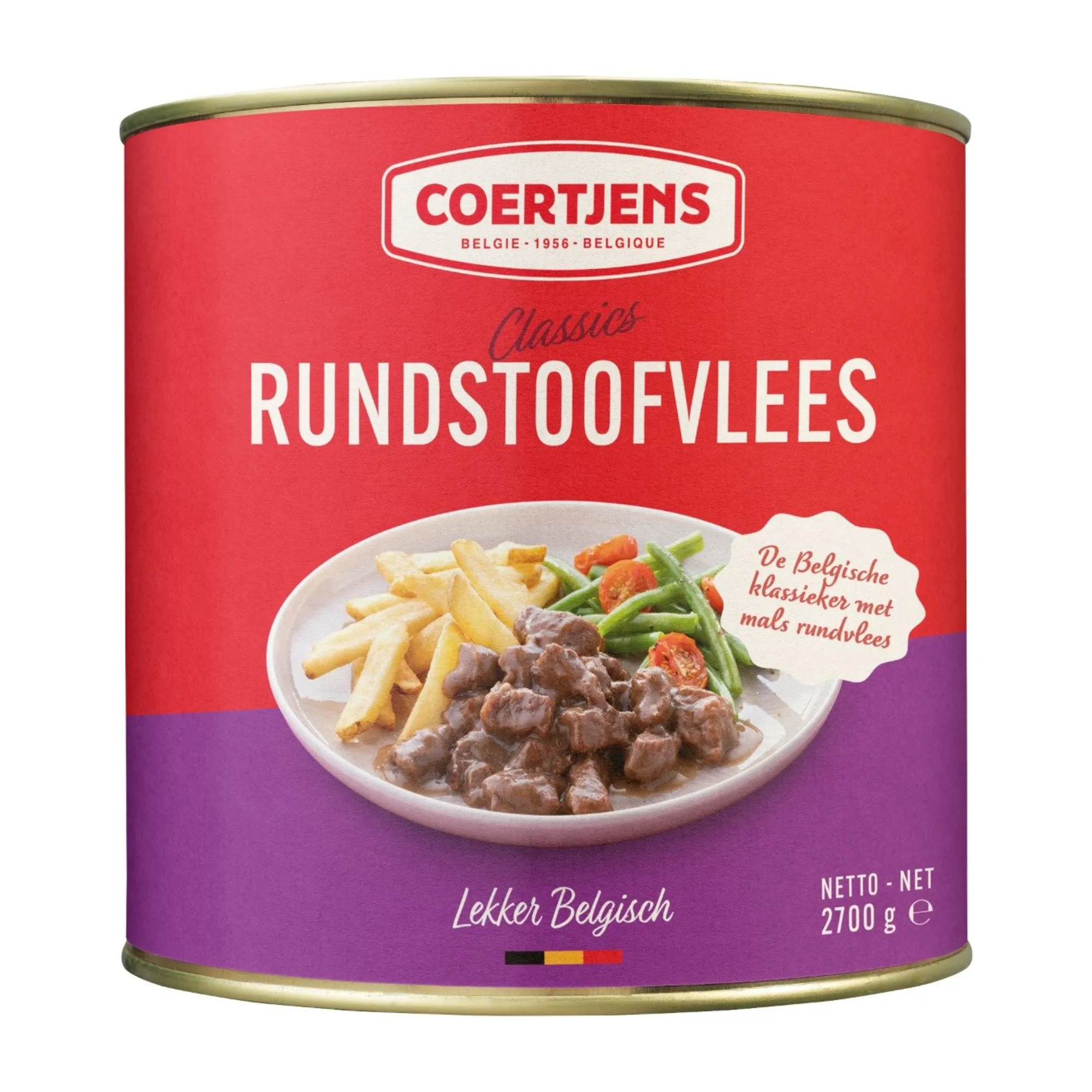 Coertjens Runderstoofvlees 35% (2.7 kg)