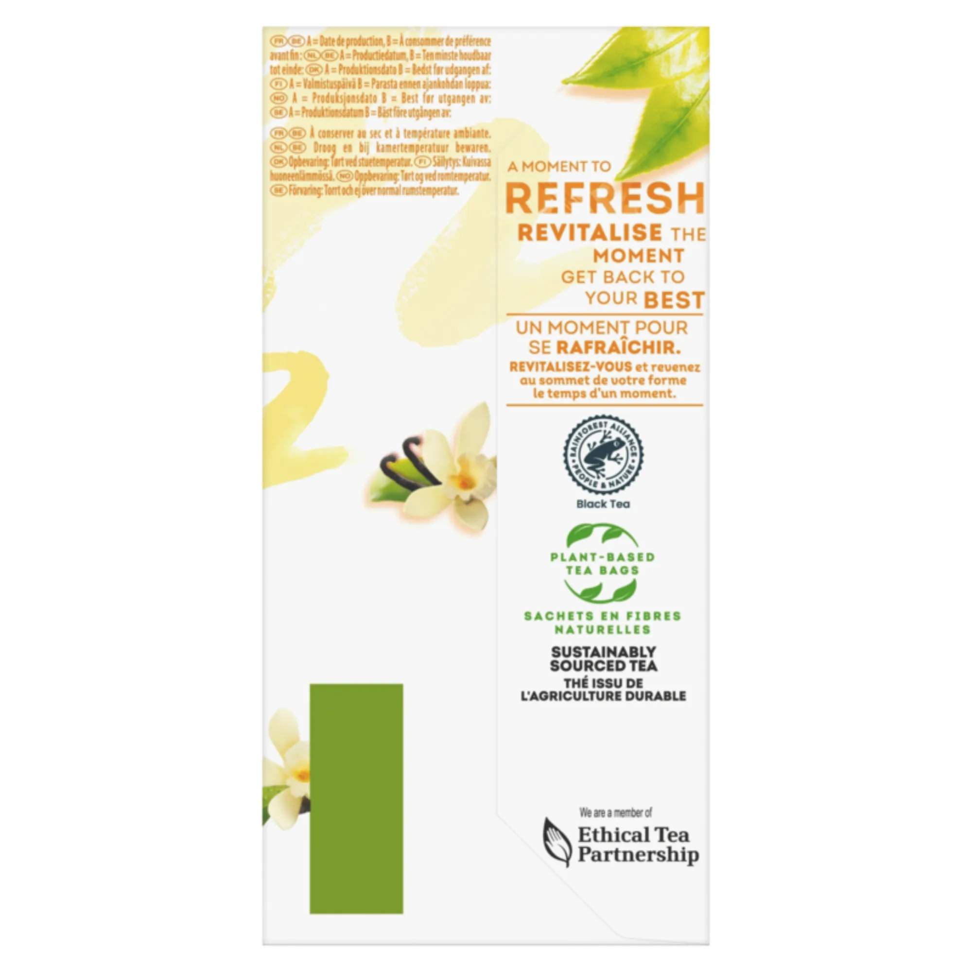 Lipton Feel Good Selection Thee Vanille 1,6gr (6x 25 stuks)