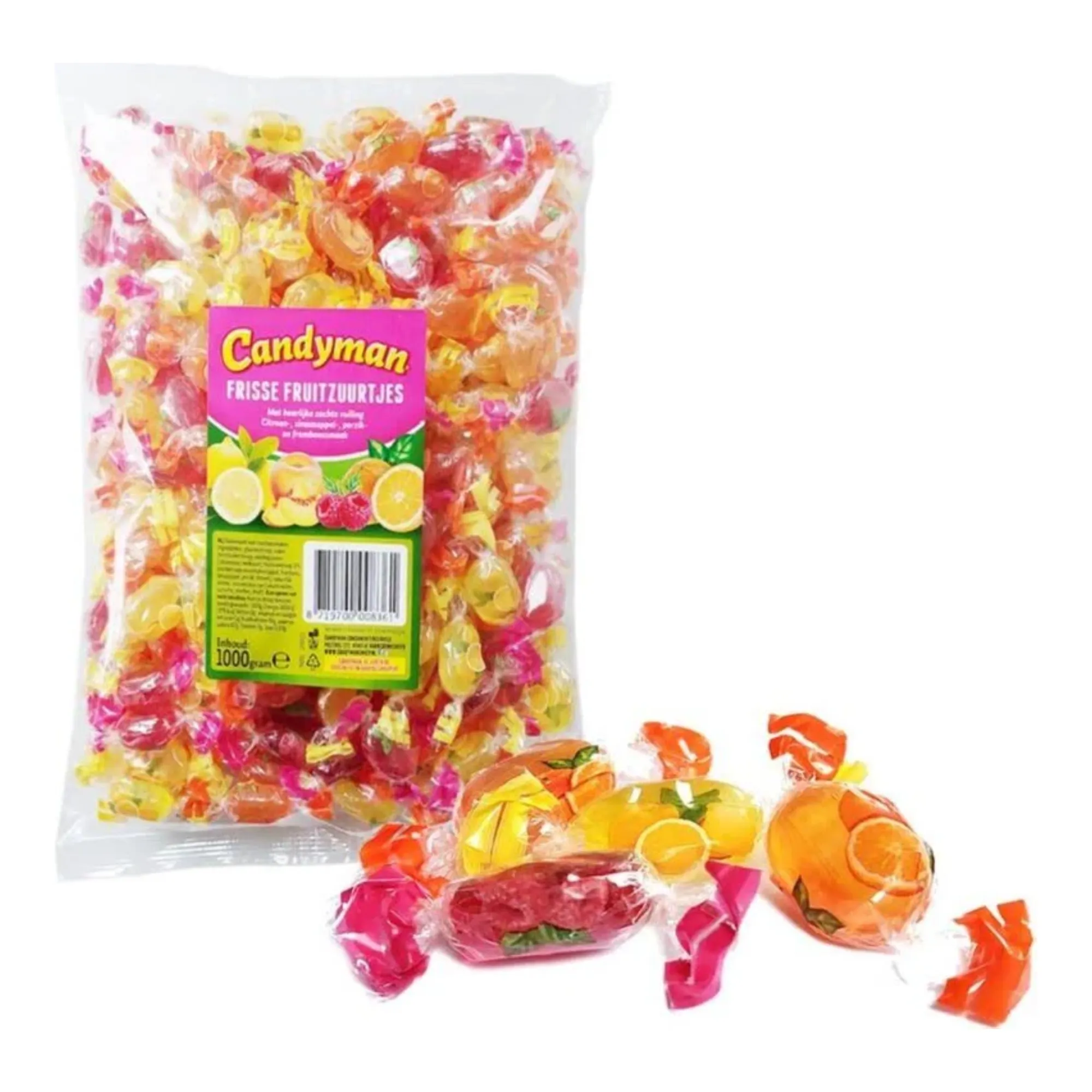 Candyman Frisse Fruitzuurtjes (1kg)