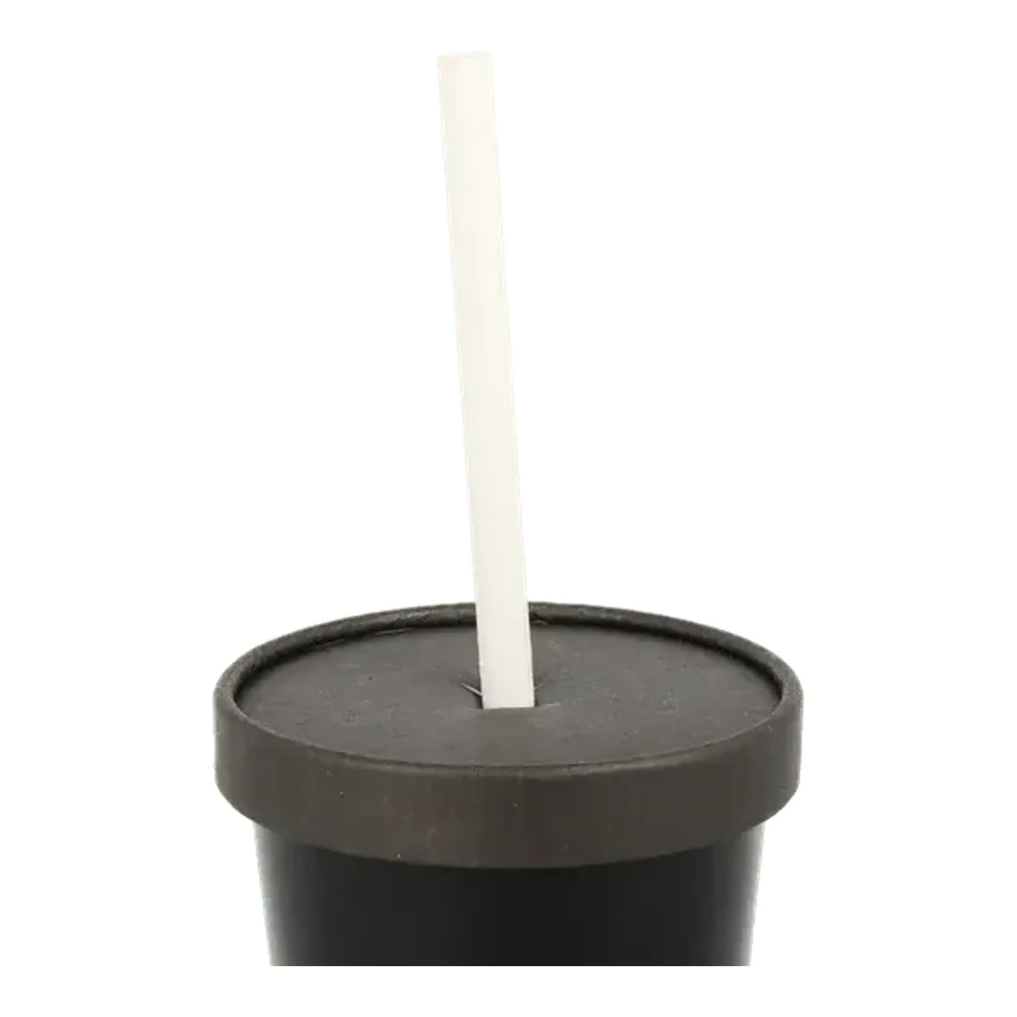 Papieren Rietjes Wit (230 x 8mm)