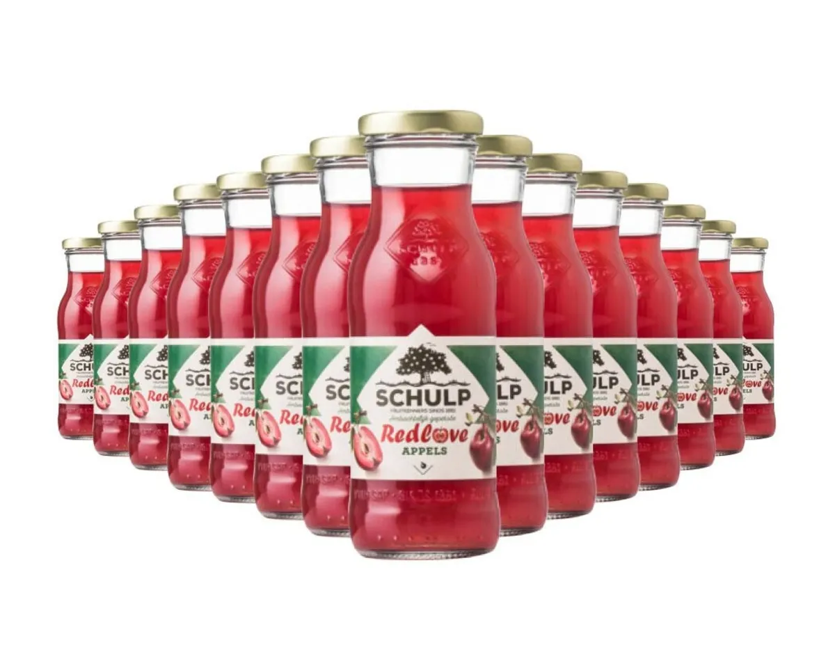 Schulp Red Love Apple Juice Artisan Bottle (15x 20cl) - Image 2