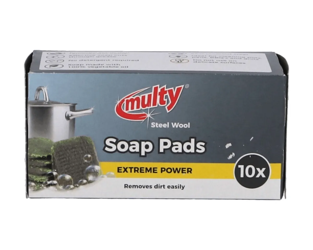 Multy Stalen Zeepsponsjes (10 stuks)