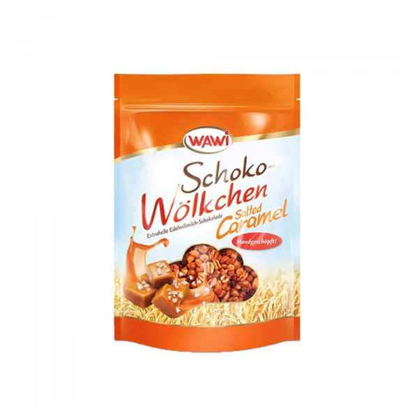 Wawi schoko wolkchen salted caramel 250gr. a6
