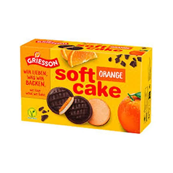 Griesson soft cake orange zartbitter 300gr a12