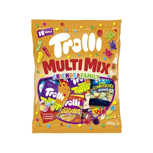 Trolli multi mix friends & family 430gr. a8