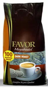 Favor Dark Roast pads megabeutel 100 stuks