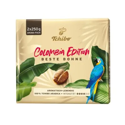 Tchibo beste bohne colombia vacuum 2x250gr. a9
