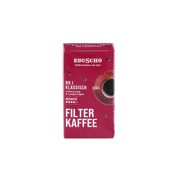 Eduscho Filterkaffee nr.1 klassisch 500gr. a12
