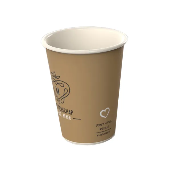 Meesterschap Reusable Plastic Koffiebeker 180cc (20 stuks)