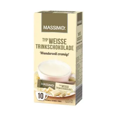 Massimo weisse trinkschokolade 250 gram