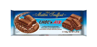 Maitre truffout choc’n air 150 gr