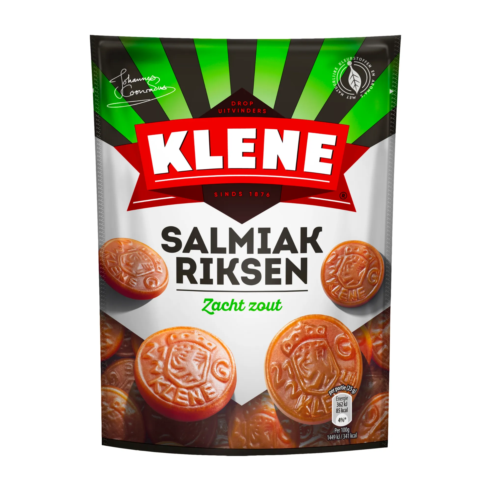 Klene Salmiakriksen zak (8x 210gr)