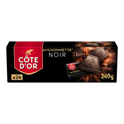 Cote d'Or Mignonnettes Noir 24x 10gr (12 stuks)