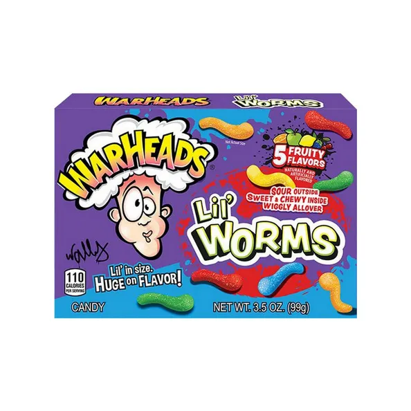 Warheads lil worms pak (12x 99gr)