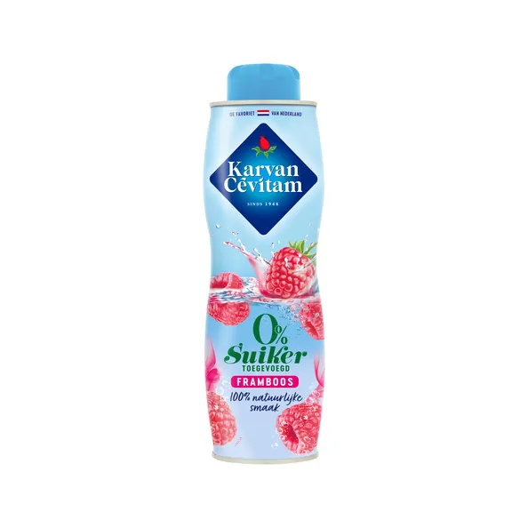 Karvan cevitam 0% framboos 600 ml
