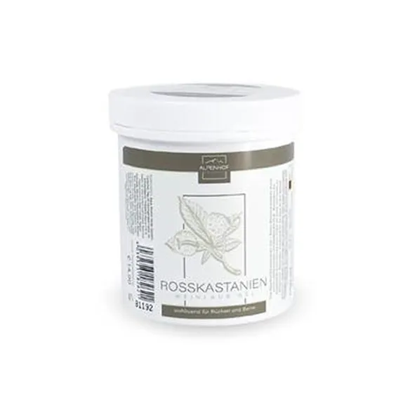 Alpenhof rosskastanien weinlaub 500 ml.