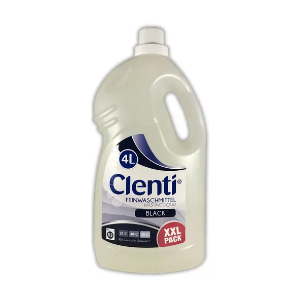 Clenti fijnwasmiddel zwart 4 liter