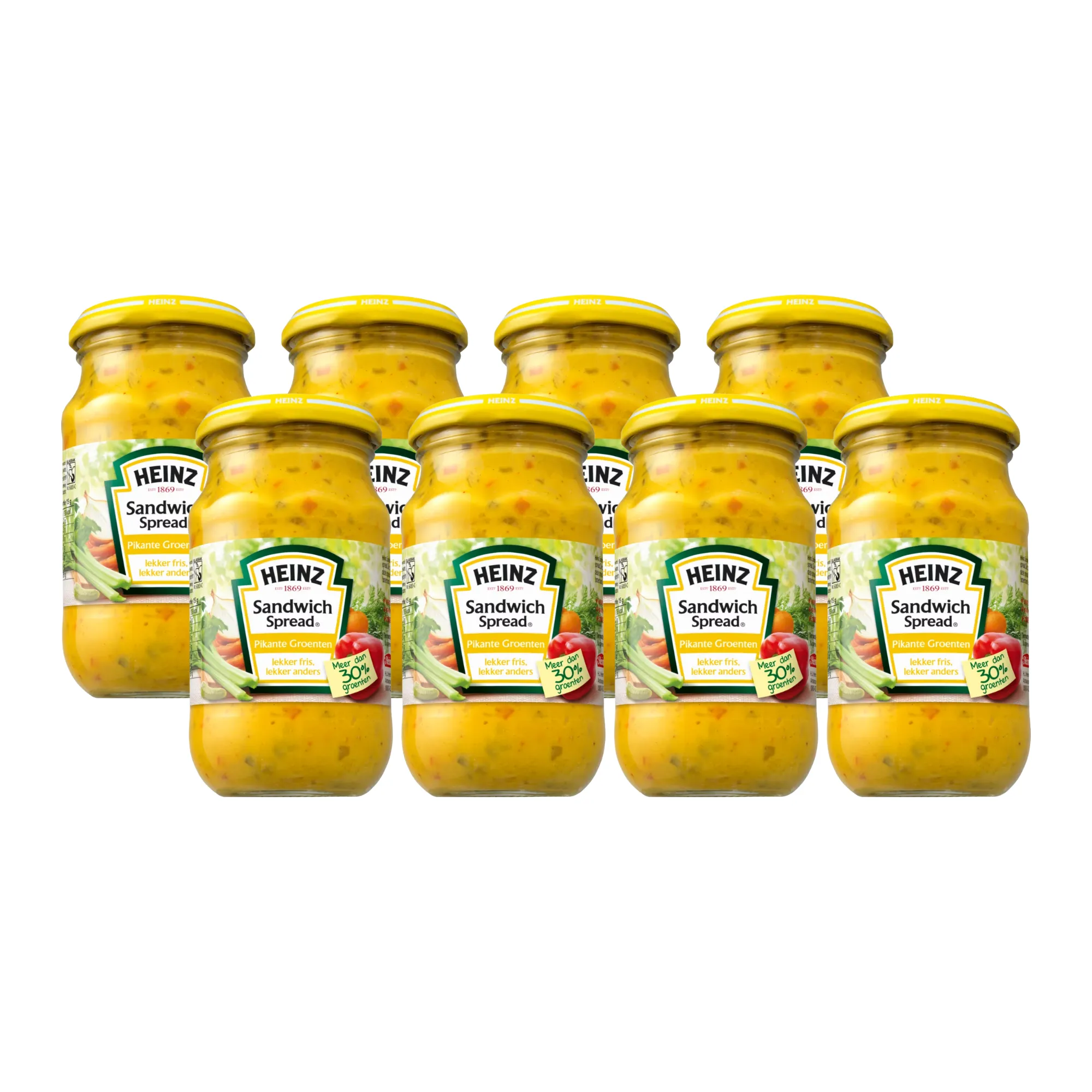 Heinz Sandwich Spread Pikante Groenten (8x 300gr)