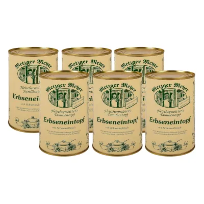 Metzger Meyer Erbseneintopf (6x 1.2 liter)