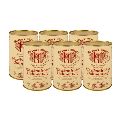 Metzger Meyer Mex Bohneneintopf (6x 1.2 liter)