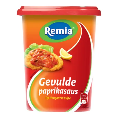 Remia Gevulde Paprikasaus (6x 500ml)