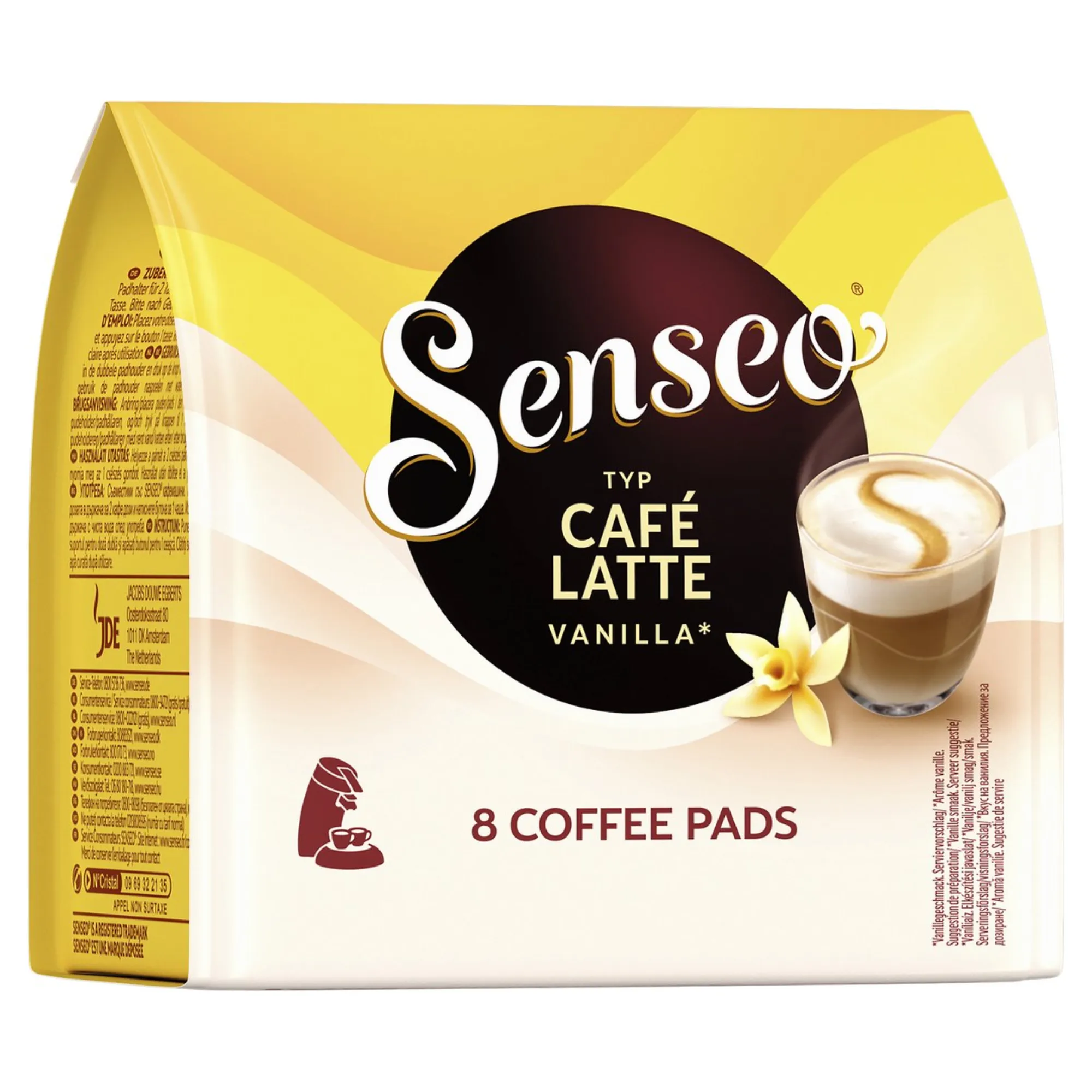 Senseo Cafe Latte Vanille (4x 8-pads)
