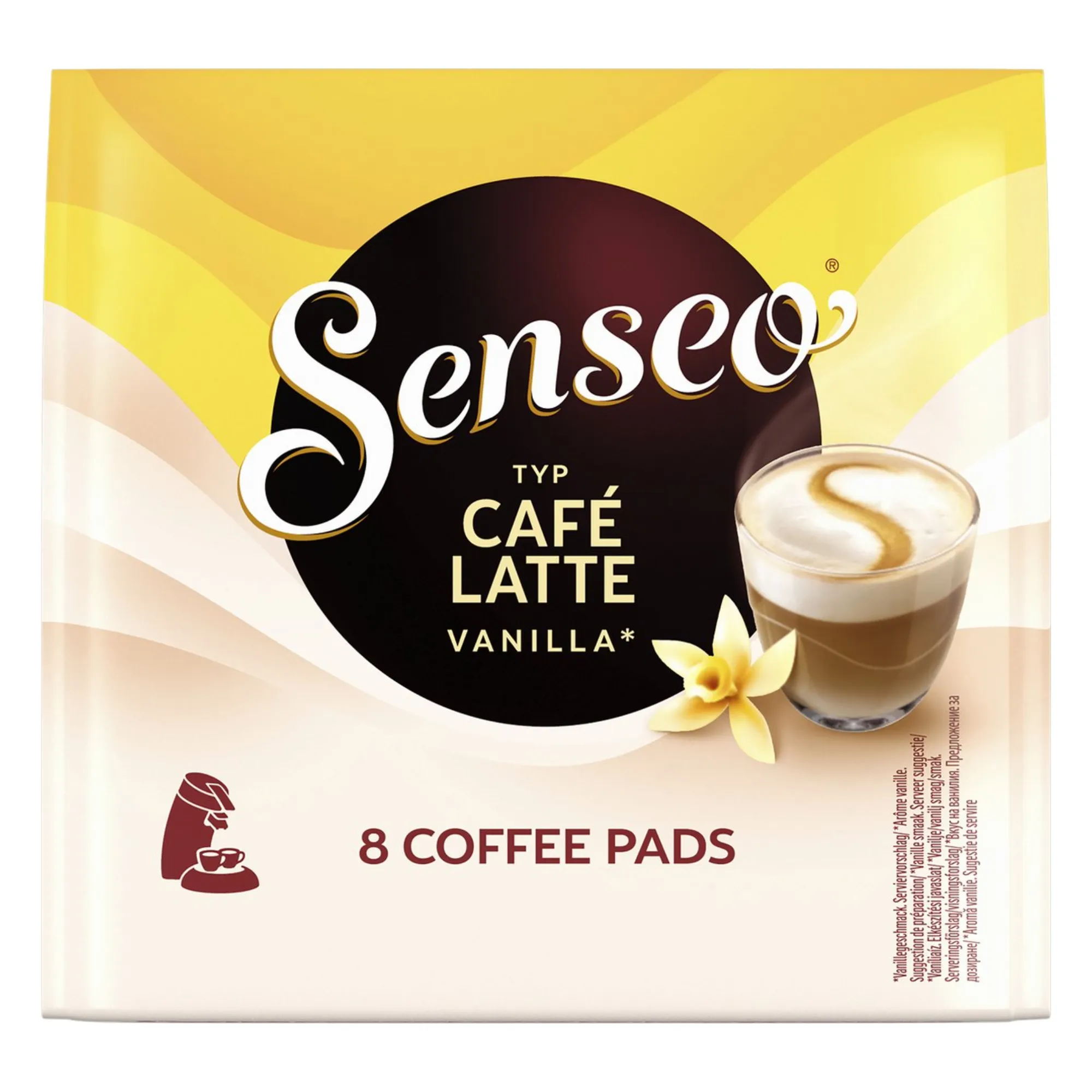 Senseo Cafe Latte Vanille (4x 8-pads)