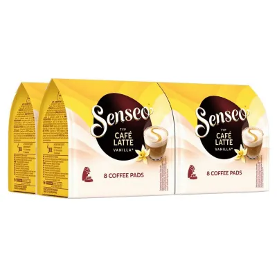 Senseo Cafe Latte Vanille (4x 8-pads)