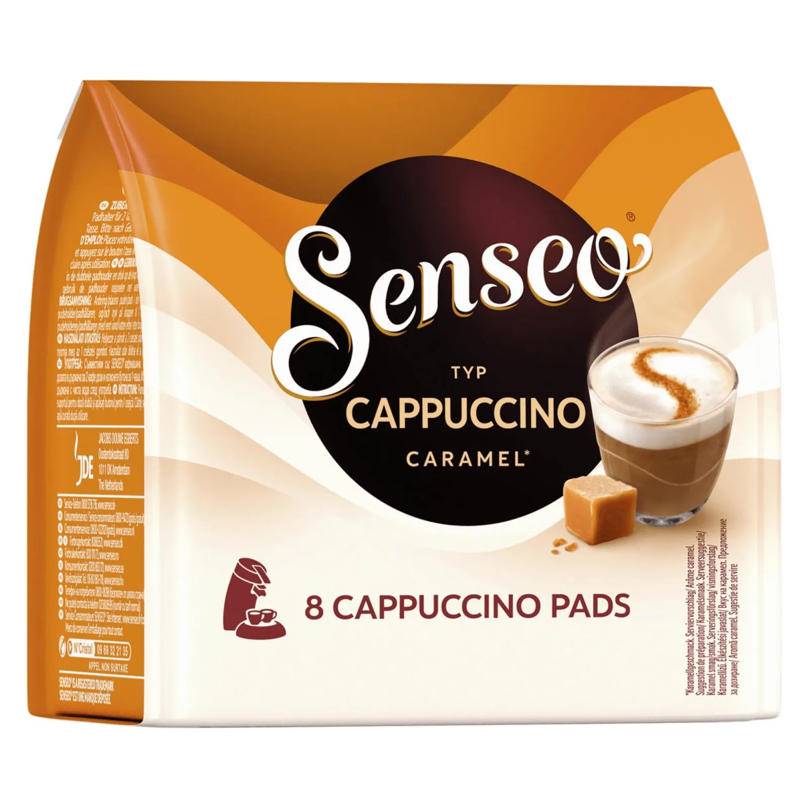 Senseo Cappuccino Caramel (4x 8-pads)