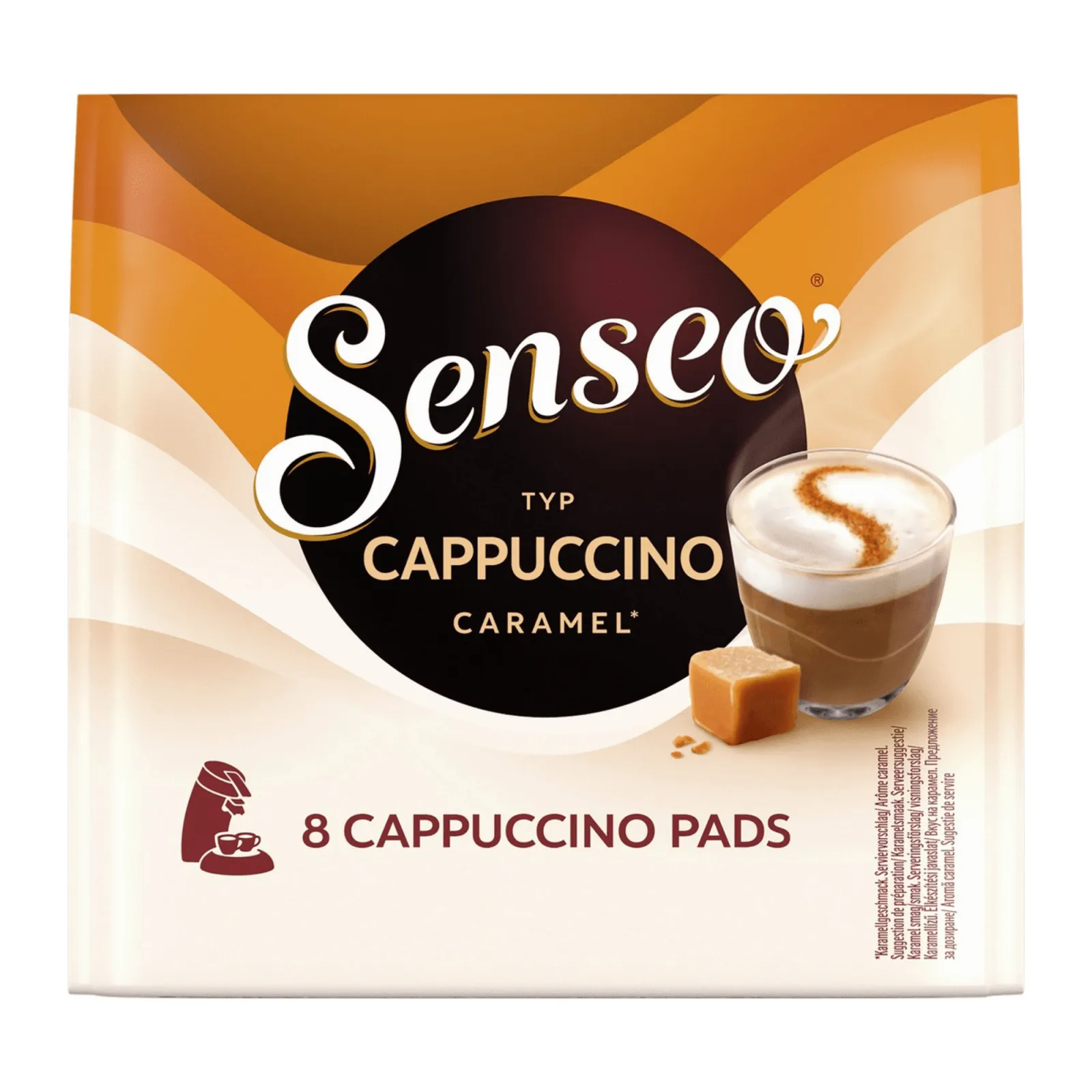 Senseo Cappuccino Caramel (4x 8-pads)