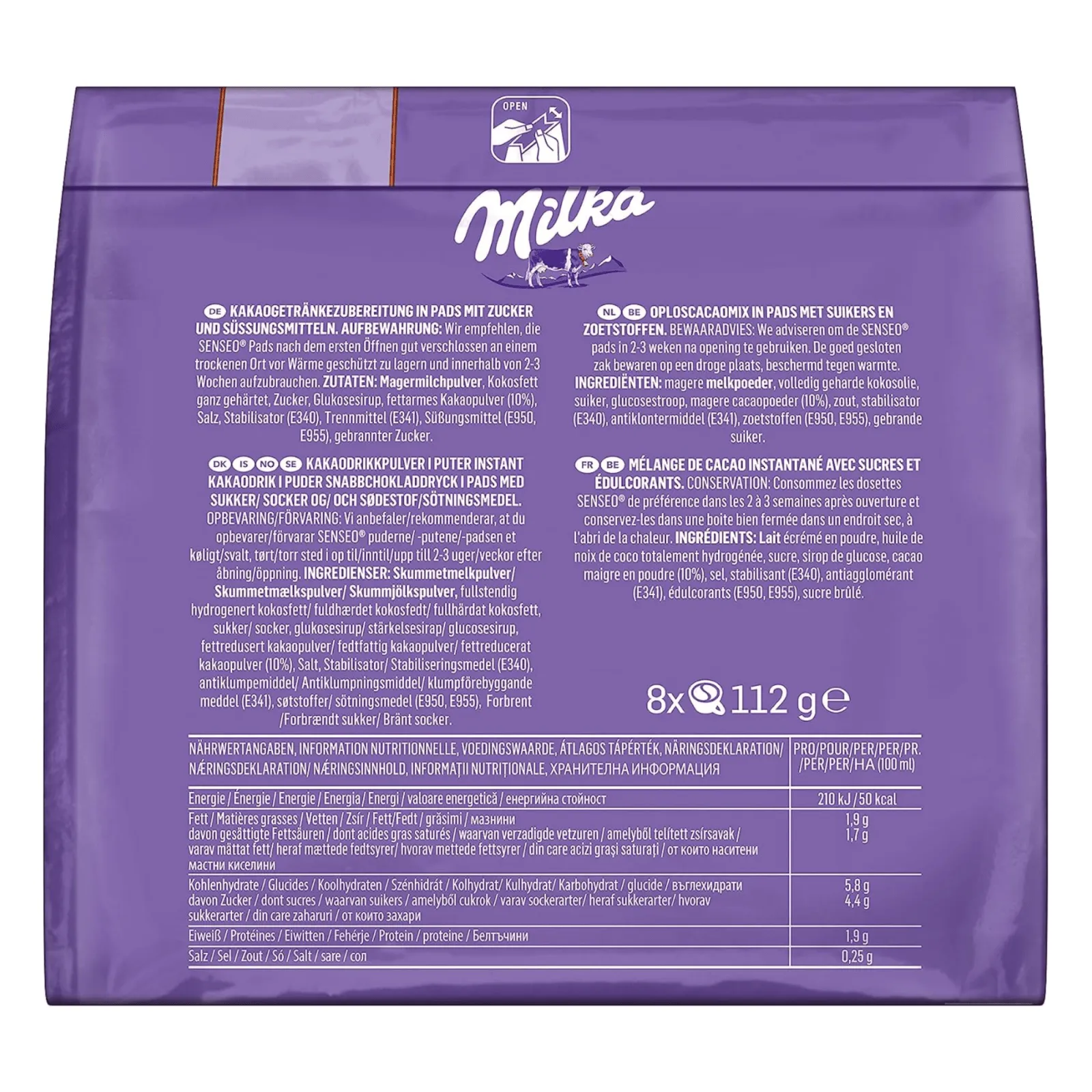Senseo Milka Choco (4x 8-pads)