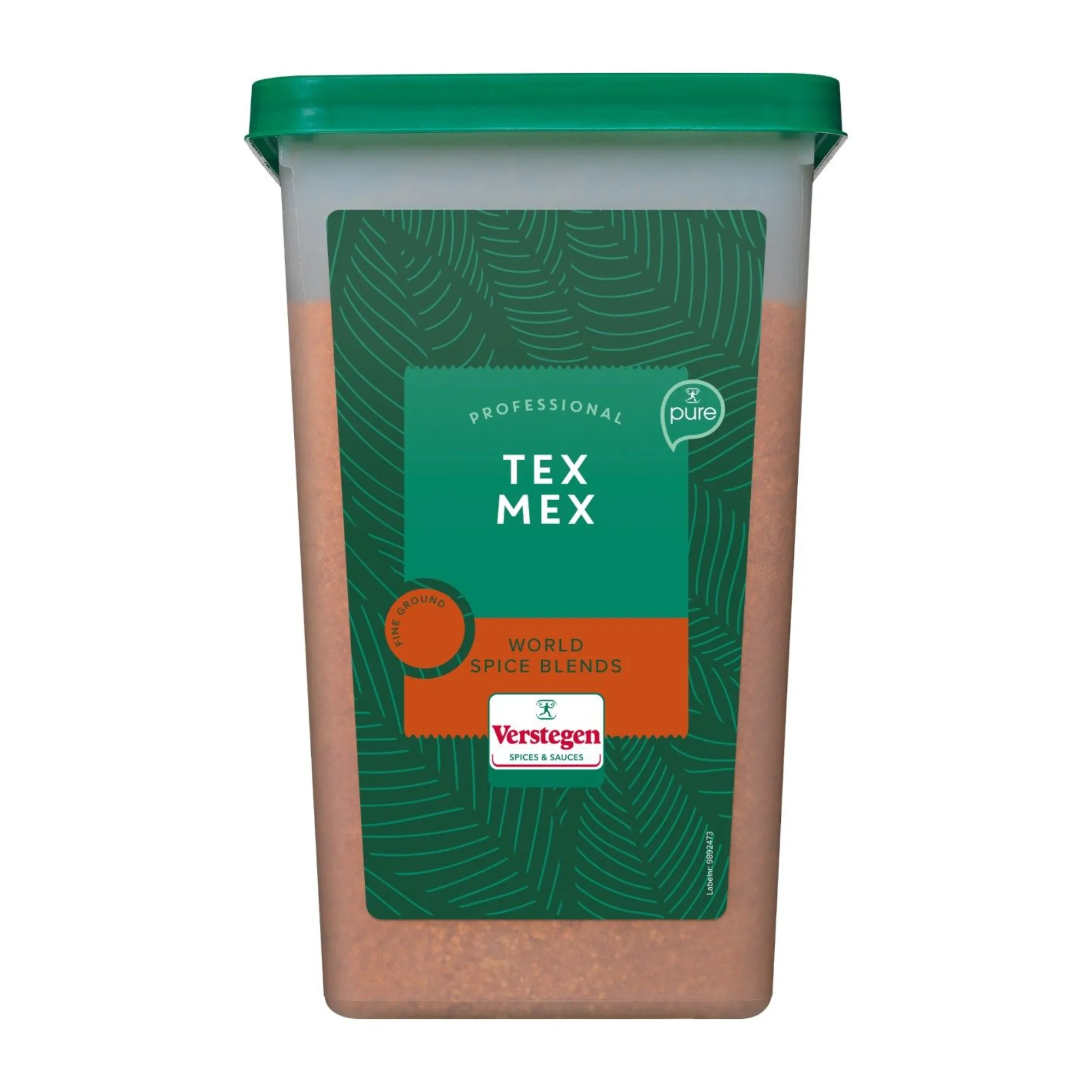 Verstegen Tex Mex Kruiden Fijn Met Zout (1900gr)