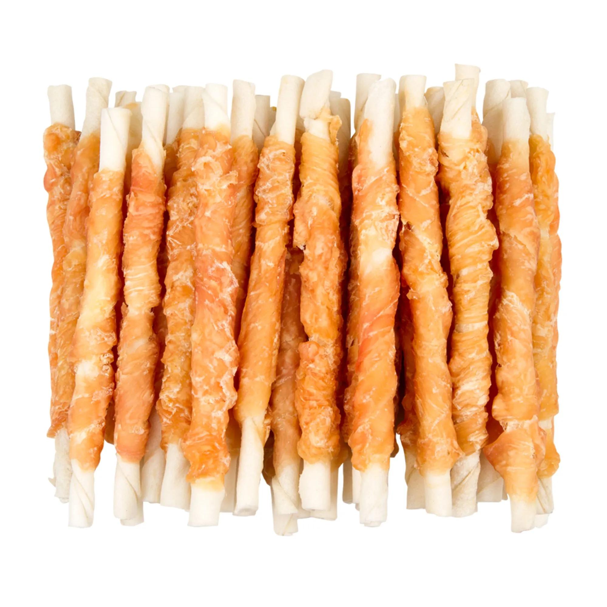 Voskes Stick Runderhuid met Kip 2×25 cm (20 stuks)