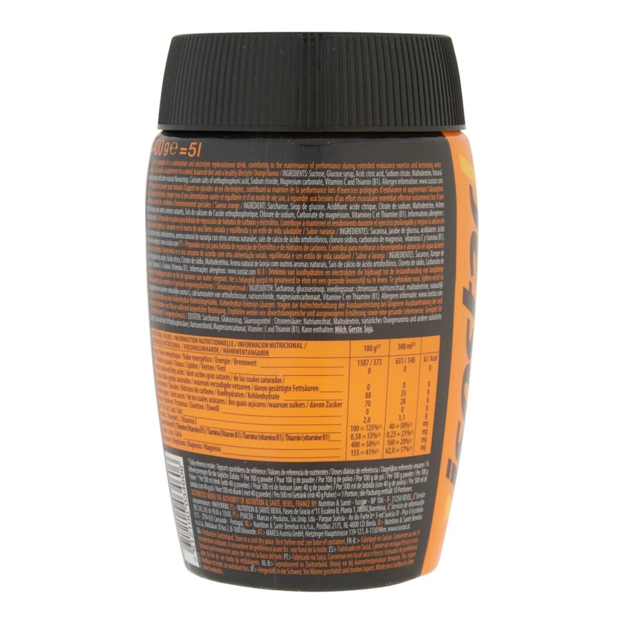 Isostar Sportdrank Orange (400gr)