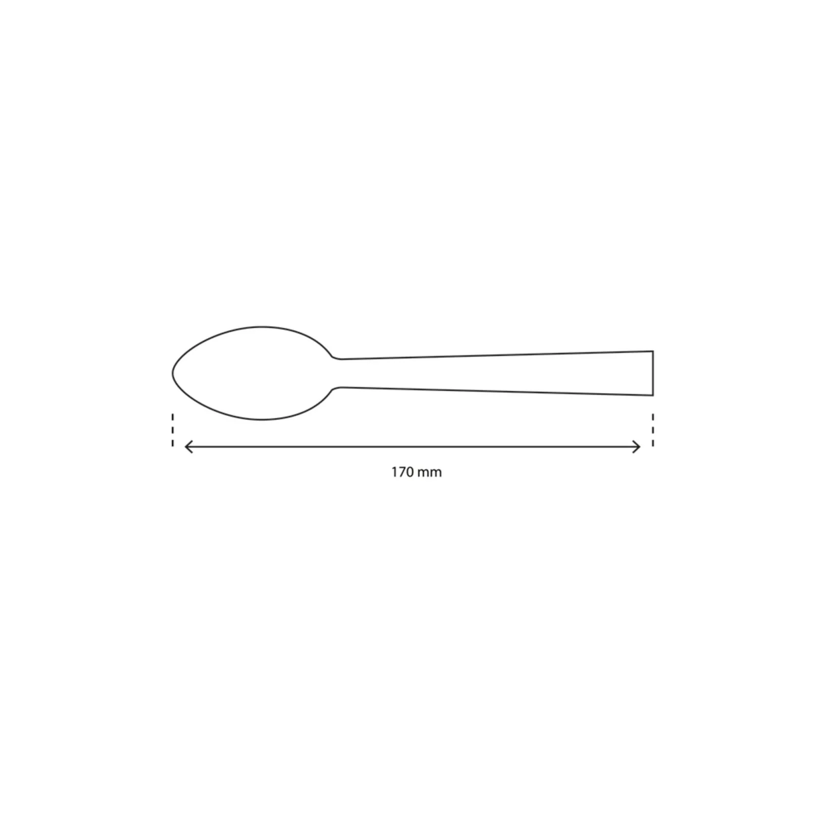 Bamboe Lepel Bio 170mm (100 stuks) - Afbeelding 2