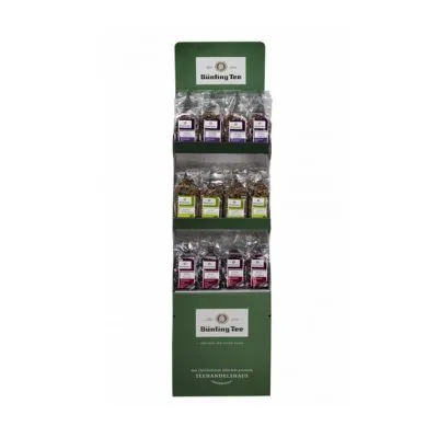Bunting lose fruchte tee display a36