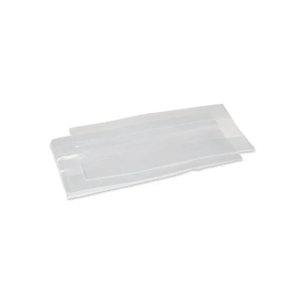 Harmonicazak LDPE 16+(2×5) x 35 cm transparant T18