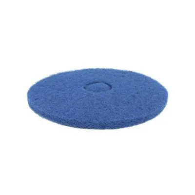 Schrobmachinepad 14 inch blauw (356 mm)
