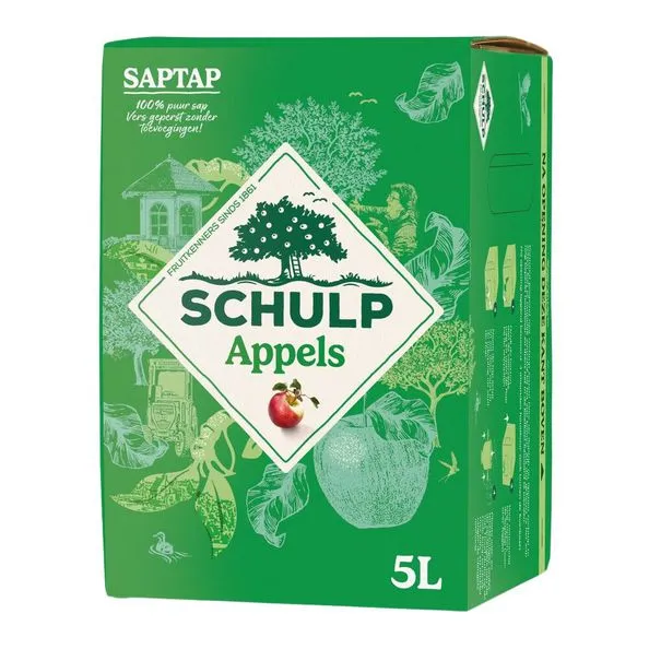 Schulp Saptap Appel (5 liter)