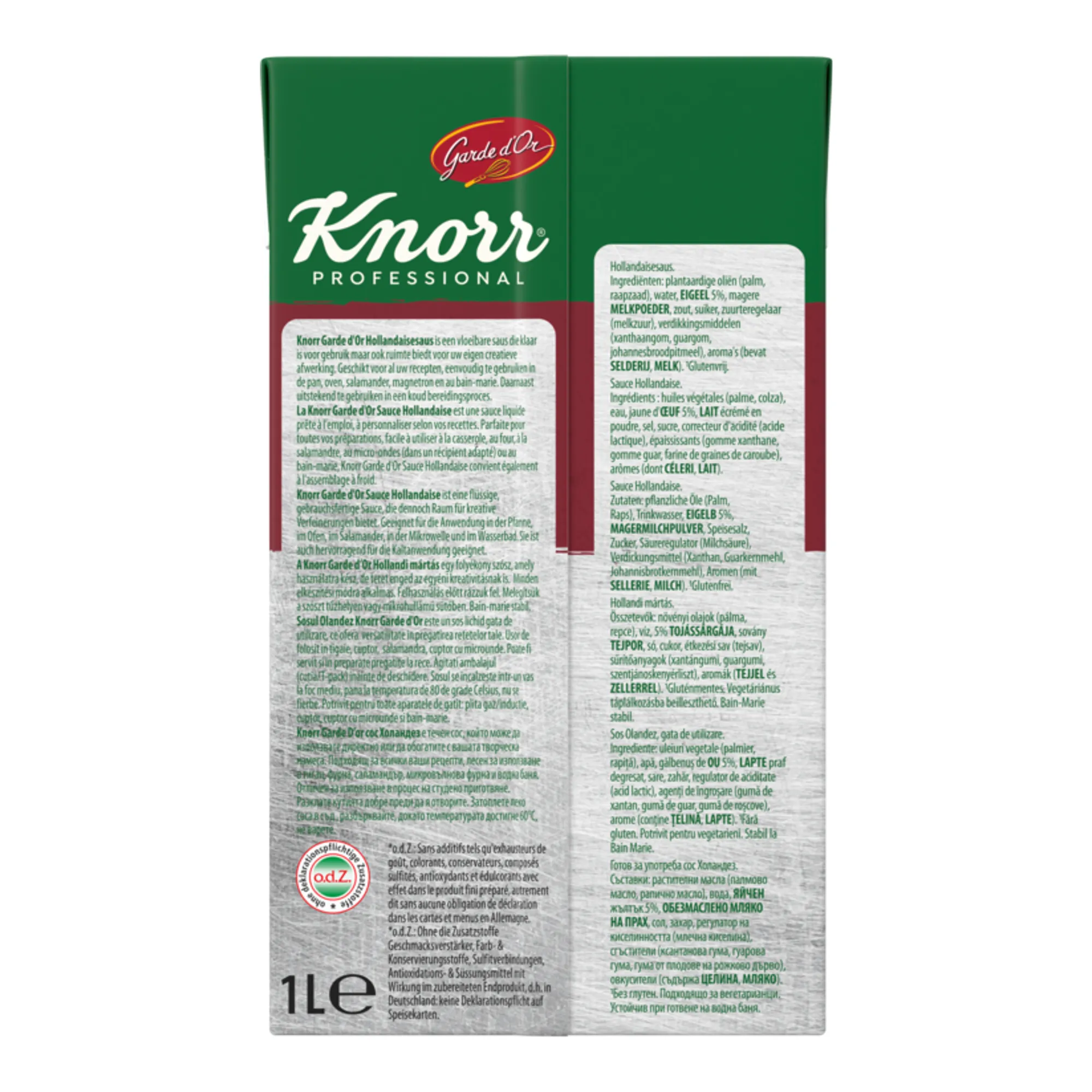 Knorr garde d'or hollandaisesaus (1 liter)