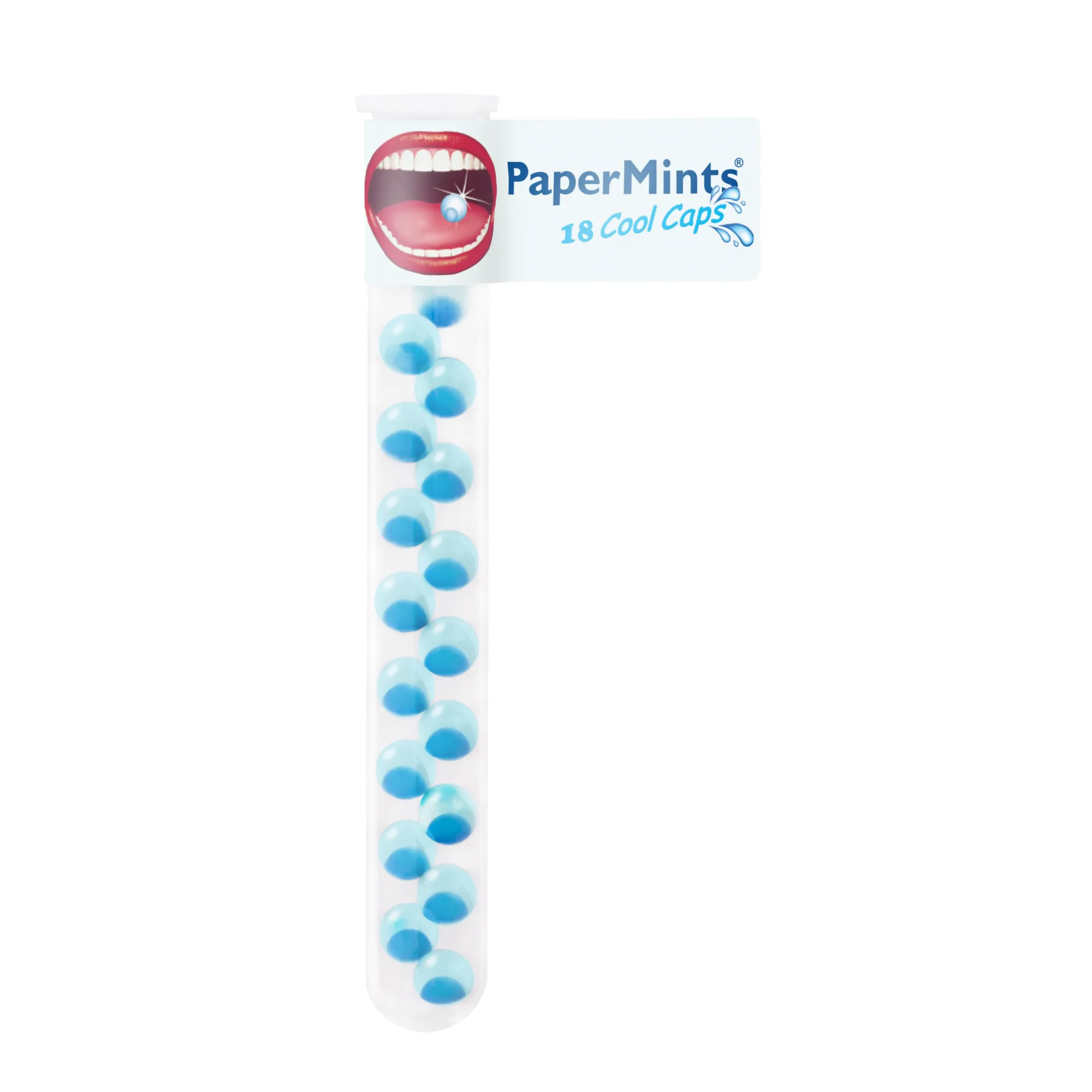 Papermints Cool Caps Fresh Mint (32x 18 stuks)