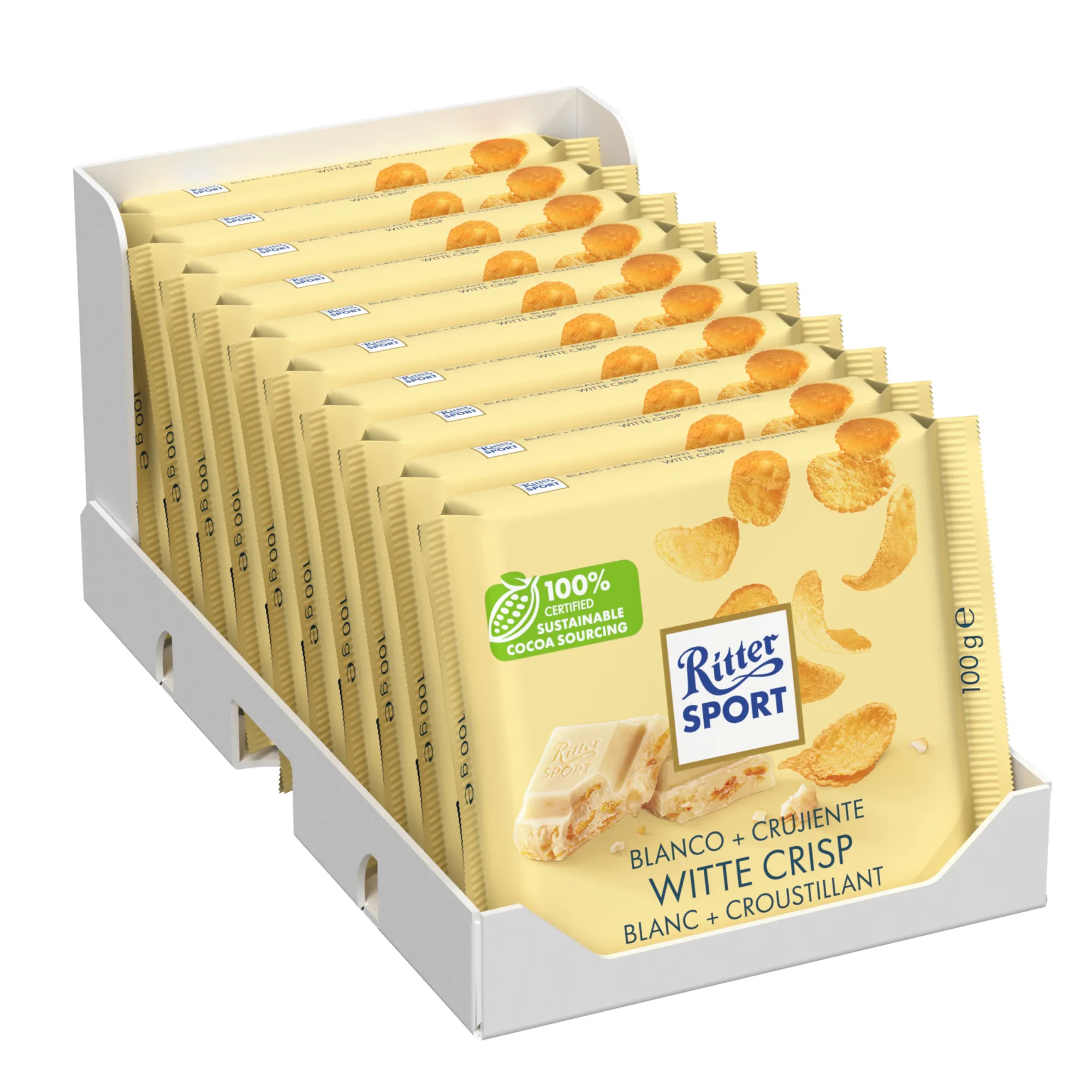 Ritter sport witte crisp