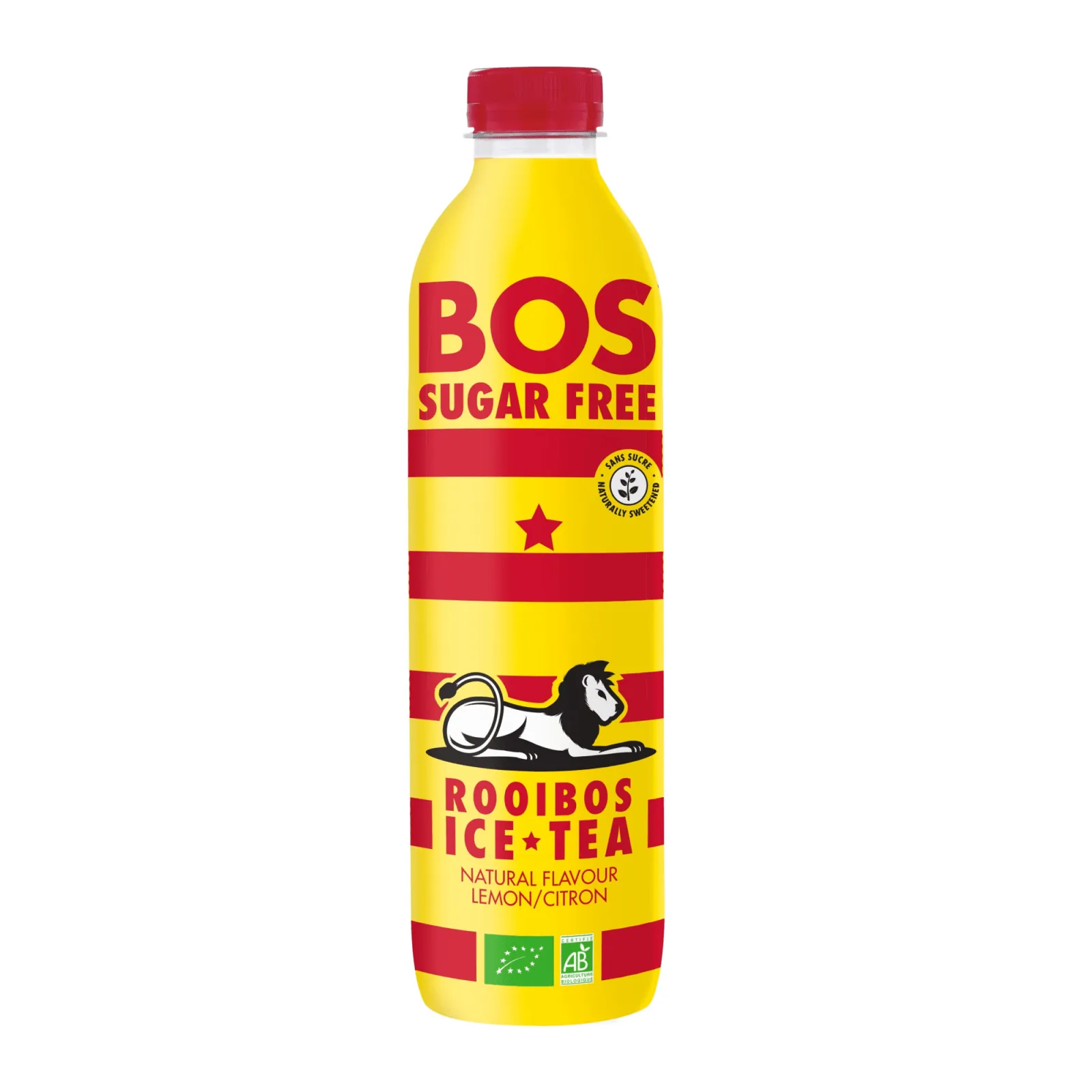 Bos Ice Tea Lemon Sugarfree BIO PET (6x 1000ml)