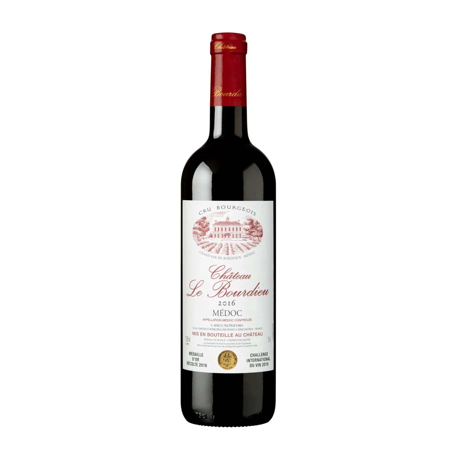 Chateau Le Bourdieu Bordeaux Superieur (0.75 liter)