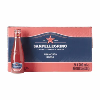 Sanpellegrino Aranciata Rossa flesje (24x 20cl)