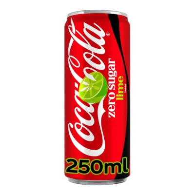Coca Cola Zero Sugar Lime blik (12x 250 ml)